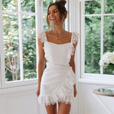 Weißes Born Free-Kleid